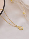 Oblong Evil Eye Necklace