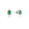 925 SILVER EMERALD TOPS