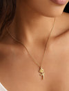 Waterproof Rose Necklace