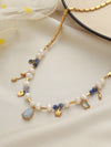 Blue Ocean Fresh Water Pearl Necklace