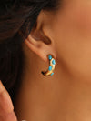 Turquoise Hoop Earrings