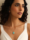 Blue Natural Amazonite Necklace