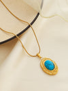 Lune Turquoise Necklace