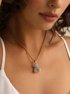 Iced Teddy Necklace
