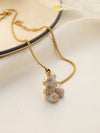 Iced Teddy Necklace