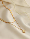 Clara Layered Clover Necklace