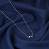 Silver Dolphin Pearl Necklace