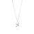 Silver Sparkling Swallow Necklace