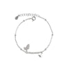 925 SILVER BUTTERFLY CHARM BRACELET