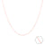 Rose Gold Classic Link Necklace