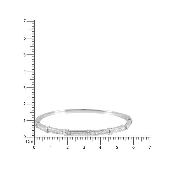 925 SILVER BAGUETTE DIAMOND KADA