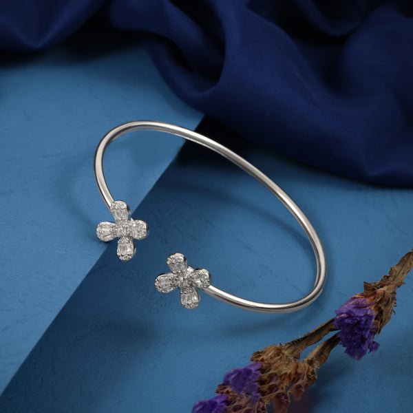 925 SILVER FLOWER KADA