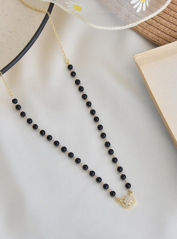 Statement CZ Mangalsutra Necklace