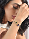 Lotus Nazar Mangalsutra Bracelet