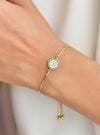 Daisy Evil Eye Bracelet