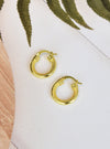 Kairo Gold Hoop Earrings