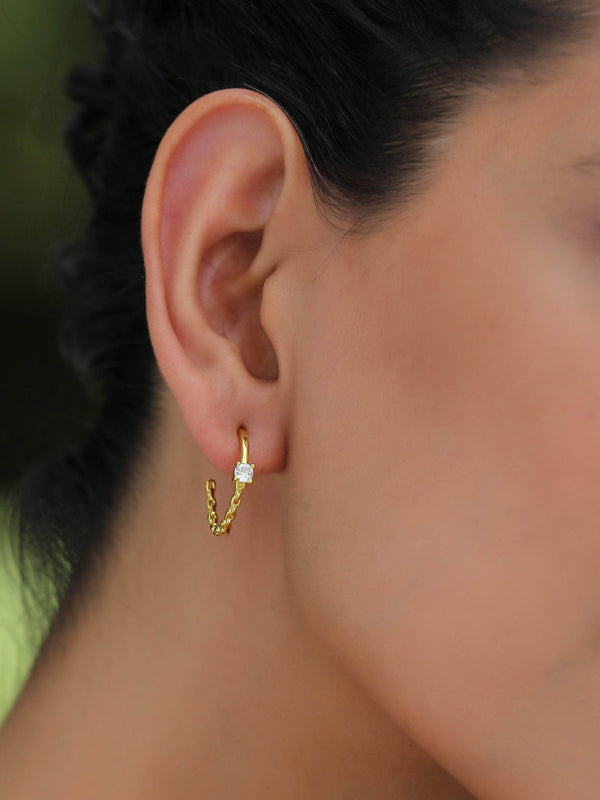 Kyra Handcrafted Hoop Earrings