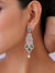 Midnight Green Diamante Earrings
