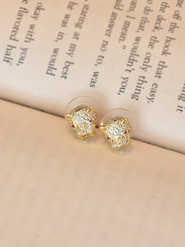 Panther Stud Earrings