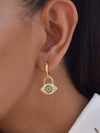 Samantha Evil Eye Drop Earrings
