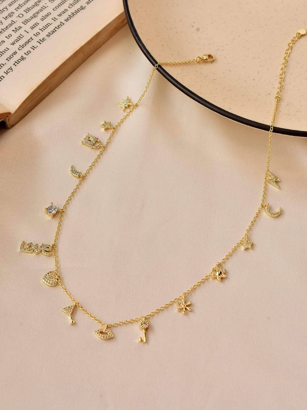 Alicia Multi-Charms Necklace