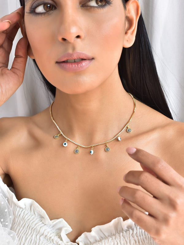 Amalfi Eye Nazar Necklace