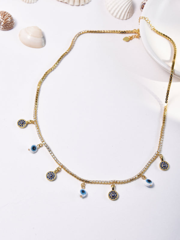Amalfi Eye Nazar Necklace