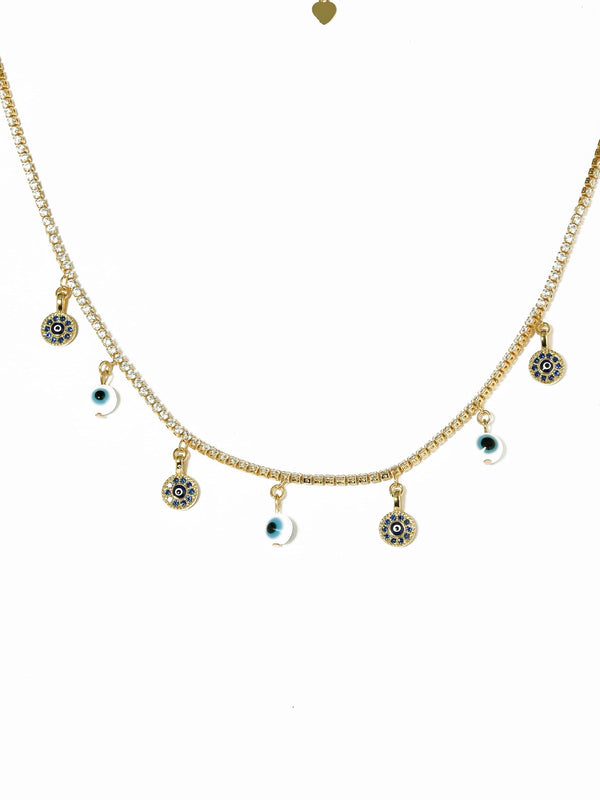 Amalfi Eye Nazar Necklace