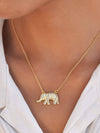 Klissaa White Haathi Necklace