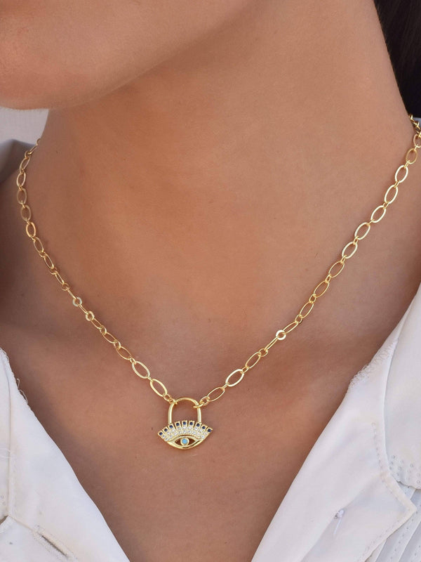 Tasmin Evil Eye Necklace