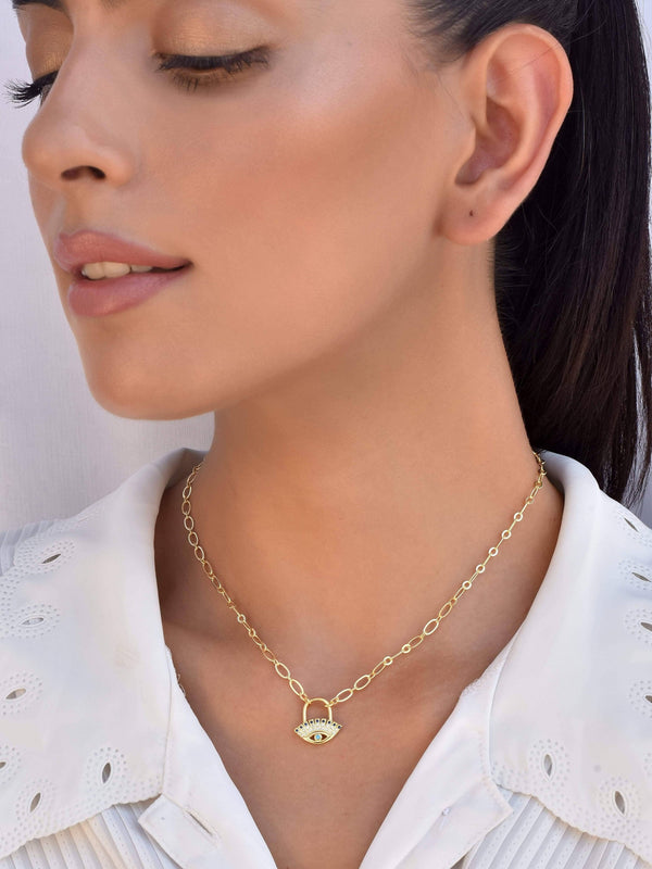 Tasmin Evil Eye Necklace