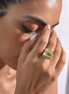Statement Nazar Eye Ring